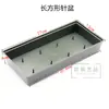 Bandeja rectangular para arreglos florales, base redonda para arreglos florales, base de plástico para arreglos florales, charola para macetas, se usa para decorar mesas de conferencias, atriles y floristerías