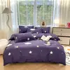 Juego de cuatro piezas de algodón con estampado de aloe vera 2026, juego de tres piezas para dormitorio de estudiante, sábana individual y funda de edredón