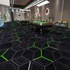 Alfombra Impresa para Sala de Billar Retardante de Llama Completamente Cubierta Área Grande Hotel Comercial Oficina Retardante de Llama Nylon Sala de Billar