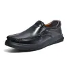 Sapatos Masculinos Casuais Populares de Tamanho Grande Transfronteiriços Amazon, Mocassins, Sapatos Masculinos de Couro, Confortáveis 2026 Slip-On Sapatos de Dirigir