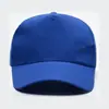 Gorra de publicidad de poliéster liso hebilla metálica gorra de cinco paneles sombrero unisex se puede imprimir texto gorra de trabajo color sólido versátil