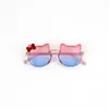 Nuevas Gafas de Sol para Niños Estilo Coreano Lazo Gafas de Gato Anti-UV Gafas de Sol para Bebé Gafas de Moda para Niños