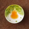 Taza de té pequeña de margarita de verano hecha en fábrica, juego de té de cerámica, taza de maestro para uso doméstico, taza de la fortuna pintada a mano, taza exquisita de alta gama para degustación de té