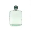 Botella de Vidrio para Perfume Tapa Acrílica Verde Lujo Se Puede Imprimir Logo Bayoneta Botella de Perfume Transparente