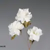 Ventas Directas de Fabricantes de Comercio Exterior: Flores Artificiales Blancas, Flores Falsas Estilo Bosque, Materiales Florales para Bodas, Flores para Decoración de Salón de Bodas
