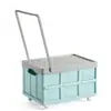 Caja de libros para estudiantes con ruedas caja organizadora de almacenamiento carrito para aula dormitorio caja organizadora maletero de coche caja de camping