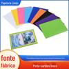 Fábrica de Dongguan em estoque fornecimento porta-cartões fosco cartão de jogo Star Card armazenamento livro de cartões porta-cartões