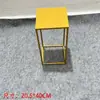 Decoração de Corredor Geométrica de Ferro Forjado Adereços de Casamento Estrutura Quadrada Tridimensional Ornamentos de Prisma Retangular Decoração de Suporte de Flores para Casamento Estrutura Quadrada de Ferro