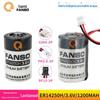 FANSO Fuante ER14250H programador de sonda mira ETC máquina CNC PLC bateria de lítio 3.6V