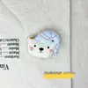 Sombrero de Tela de Dibujos Animados Coreanos Broche de Oso Cuerda para el Cabello Goma para el Cabello Accesorios Decorativos Bolsas Ropa Accesorios de Ropa Accesorios