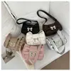 Bolso de Hombro Plegado Estilo Coreano con Lazo para Mujer 2025 Verano Nuevo Versátil Bolso de Axila Ins para Mujer