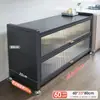 Estante de Cocina de Pie Pizarra Gabinete Lateral de Almacenamiento para Comedor Banco de Trabajo Multifuncional Gabinete de Almacenamiento Integrado de Pared para Niños