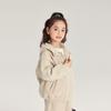 2024 Nuevo Traje Cálido Holgado de Otoño e Invierno Pudín Haru Girls Otoño Chaqueta con Capucha Pantalones Casuales Conjunto de Dos Piezas