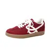 Processamento de Fábrica e Personalização de Sapatos Femininos, Tênis Esportivo com Cadarço e Bico Redondo, Sola Grossa, Sapatos de Treino Alemães, Tamanho Grande 43, Envio em 3 Dias, Leve