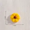 Acessórios de Flor Margarida Desenho Animado Resina DIY Cola de Creme Capa de Celular Ímã de Geladeira Furo Fivela de Sapato Acessórios para Cabelo Acessórios