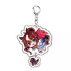 Merchandise de Anime Menina Jockey Chaveiro de Acrílico Chaveiro Pingente Pretty Derby Estilo Bidimensional