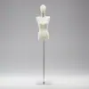 Tienda de Ropa Maniquí Femenino de Hombros Caídos Accesorios Maniquí de Exhibición de Ropa Femenina de Medio Cuerpo Soporte de Exhibición para Maniquí