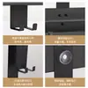 Estante de almacenamiento multicapa montado en la pared sin perforaciones para baño, estante de almacenamiento para artículos de tocador para gel de ducha y suministros para el lavado de manos al por mayor