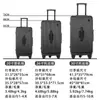 Maleta Pinghu Apertura Lateral Cremallera Ykk PC Gran Capacidad Maleta de Ruedas Se Puede Configurar con Tres Maletas, Logo Personalizado