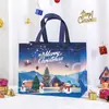 Bolsas de Tela para Navidad, Bolsas de Compras Publicitarias Personalizadas, Bolsas No Tejidas para Navidad, Bolsas de Regalo para Eventos, Bolsas No Tejidas Laminadas