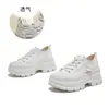 Zapatos de Plataforma con Suela de Espuma Verano 2026 Malla Transpirable Zapatos Blancos Nuevos Casuales Zapatos que Aumentan la Altura Versátiles Zapatos para Mujer