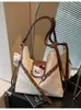 Mochila de Gran Capacidad con Dibujo de Gato Transfronterizo para Mujer 2026 Estilo Nuevo de Principios de Primavera Bolso de Hombro Cruzado Tote