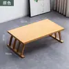 Mesa pequeña de mirador cama escritorio de computadora mesa de café tatami mesa baja para sentarse en el suelo repisa de ventana japonesa mesa kang mesa kang escritorio
