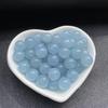 Calcedonia azul cielo hielo cuentas sueltas cuentas semiacabadas hechas a mano DIY cadena para suéter accesorios de joyería accesorios materiales