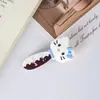 Nuevo pasador para el pelo de gato, lindo y dulce, estilo caricatura para niñas, pasador lateral para flequillo, divertido y dulce accesorio para el pelo estilo crema