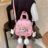 Bolsa Transversal de Ombro Infantil para Jardim de Infância Outono e Inverno 2025 Nova Bolsa de Mão de Viagem para Cursinho Infantil Mochila Infantil