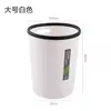 Cubo de basura doméstico para baño, cocina, dormitorio, sala de estar, uso creativo en oficina, cesta simple para papel higiénico de clasificación