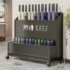 Suporte de Armazenamento para Guarda-chuvas, Prateleira de Armazenamento para Empresa Comercial, Suporte Drenante para Entrada de Sala de Aula, Prateleira Dedicada para Colocação de Negócios no Hall do Hotel
