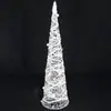 Decoraciones Navideñas Transfronterizas, Estrella para la Punta del Árbol, Reno de Hierro Forjado Brillante, Decoraciones de Escena, Manualidades, Adornos Colgantes