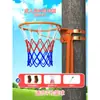 Aro de Baloncesto Sin Taladrar, Aro Estándar para Adultos, Canasta de Tiro de Pared para Niños en Interiores, Portátil para Exteriores en Casa Metabo