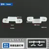 Tira de Luz de Neón Flexible con Clip Fijo, Clip de Plástico Transparente de PVC, Tira de Luz Recubierta de LED sin Zonas Oscuras, Clip con Forma de Arco