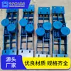 Roda de Cauda de Guincho Sem Cabo para Mineração, Conjunto de Rodas de Corda de Pressão Negativa, Conjunto de Rodas com Dispositivo de Proteção de Trilho Curvo Funciona Suavemente