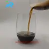 Copa de Vino Tinto, Nuevo Modelo de Plástico de Comercio Exterior, Estilo Americano Amarillo de Cuello Largo Mate Fácil de Doblar para Uso en Casa, Fiesta con Diseño de Puntos Polka Escarchados