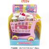 Serie Conejo Rosa de una palabra Refrigerador de Princesa Traje Lavadora de Cocina Caja Registradora Sonajero Juguetes de Juego para Niña