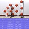 Soporte de exhibición de baloncesto utilizado para almacenar baloncesto o fútbol y otros juegos de pelota para colocar artículos deportivos en el soporte de exhibición de piso