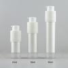 15/30/50ml Redondo Quadrado Fosco Tampa Rotativa Garrafa a Vácuo Essência Cosmética Emulsão Pressão Cosmética Garrafa Vazia