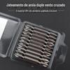 Nigao doméstico S2 jateamento cabeça de chave de fenda cruzada pneumática elétrica chave de fenda elétrica magnética forte bico de chave de fenda de vento