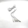Cabo de carregamento DC estendido de 1 m com conector redondo de 2,0/3,5/4,0/5,5/2,5 mm (um a cinco conectores).