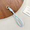 Cordão Colorido Novo para Celular Transfronteiriço, Corda Trançada Feita à Mão, Chaveiro para Capa de Celular DIY, Alça Destacável Anti-Perda para Garrafa de Água