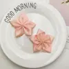 6cm Forma de Estrella de Cinco Puntas con Esquinas Afiladas Flor de Cinco Pétalos Accesorios Cosidos a Mano DIY Pasador Diadema Accesorios para Ropa Accesorios