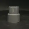 Tubo de PVC para fornecimento de água, conector reto redutor, 20 25 32 40 50 63 conexões retas de tubo cinza