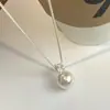 Collar de Perla Única Transfronterizo para Mujer, Versátil, Lujo Ligero, Nicho, Moda de Gama Alta, Cadena para Clavícula Estilo Ins, Mayoreo