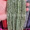 3 x 4MM contas de ábaco facetadas pedra natural jade branco tingido DIY joias colar pulseira acessórios em estoque atacado