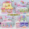 Produto Criativo Novo Série Didi para Levar Kit de Brinquedos Criativos Plásticos Feitos à Mão Conjunto de Brinquedos Educativos e Divertidos para Crianças