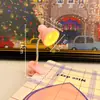 Luminária de Mesa Pequena Criativa com Clipe LED Mini Luz Noturna para Quarto de Estudante Quarto Luz Quente Proteção Ocular Luminária de Estudo para Leitura