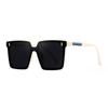 Nueva Moda Mi Gafas de Sol para Uñas para Mujer Charlatanería Celebridad en Línea Mismo Estilo Gafas de Sol de Caja para Hombre Gafas de Sol de Moda para Fotografía Callejera